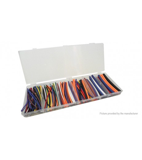 Woer Heat Shrink Tube Sleeving Set (180 Pieces / 6 Sizes)