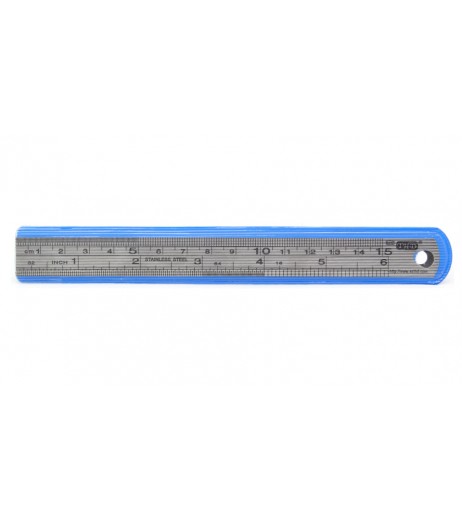 Mini Stainless Steel Ruler (15.0cm / 6-inch)