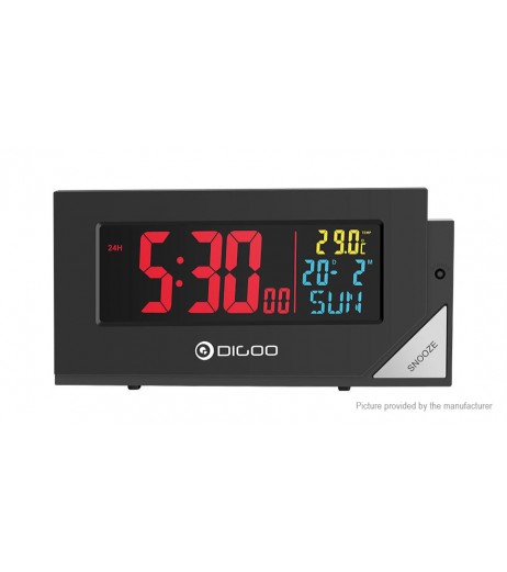 DIGOO DG-C8 Wireless Electronic Digital Alarm Clock Thermometer