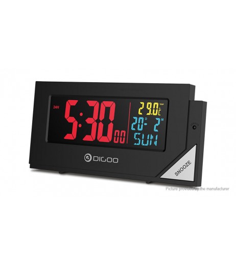 DIGOO DG-C8 Wireless Electronic Digital Alarm Clock Thermometer