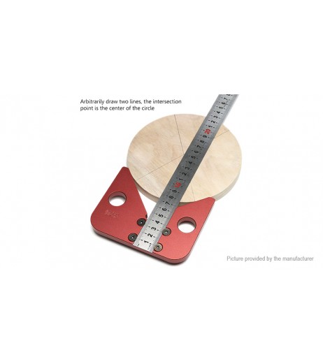 YZL 45 Degree Angle Circular Midline Scriber Gauge Carpenter Woodworking Tool