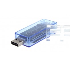 12-in-1 USB Tester Digital Voltmeter Ammeter Power Capacity Temperature Tester