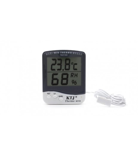 KTJ TA218C 3.9" LED Digital Thermo-hygrometer Thermometer & Hygrometer