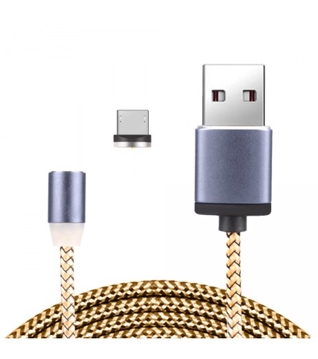 1M 3FT Magnetic USB Charging Cable Data Cable Sync Charger Adapter for Android Samsung