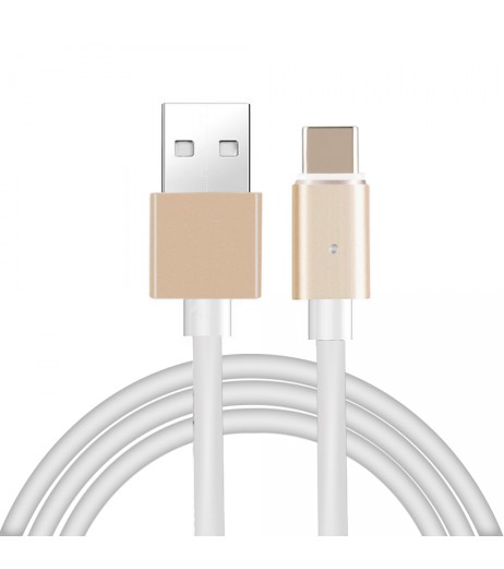 Type-C Max 2.4A Magnetic USB Charger TPE Cord Sync Data Cable USB For Samsung Galaxy S8 S8 Plus