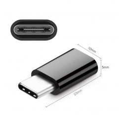 USB 3.1 Type C Male to 2.0 Micro USB 5 Pin Female Data Adapter Converter
