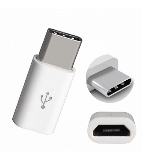 USB 3.1 Type C Male to 2.0 Micro USB 5 Pin Female Data Adapter Converter