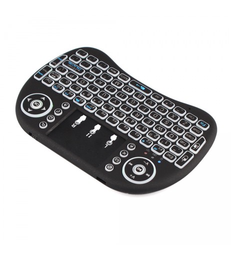 Mini Wireless 2.4Ghz Keyboard Backlit,Three Light Switch， Perfect for Raspberry Pi PC / Android bd