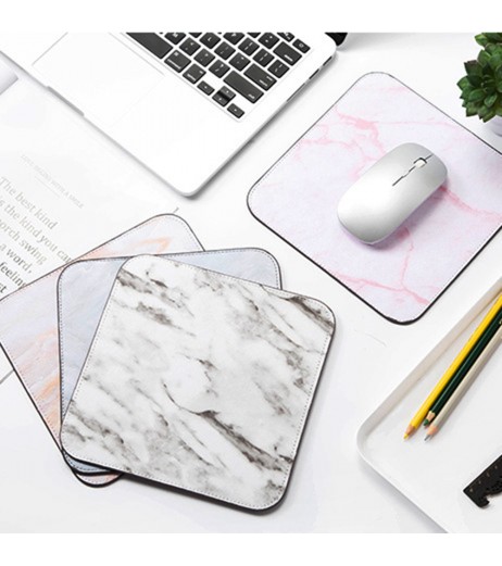 Marble Pattern Design Mouse Pad Non-slip Student Thickening Gaming Mouse Pad Desk Mat