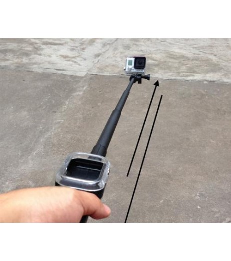 GoPro Selfie 11"-23" Telescoping Pole w/Remote Housing for Hero Camera
