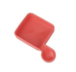 GoPro Lens Protective Silicone Cap for Hero 3+ Camera Housing - Red