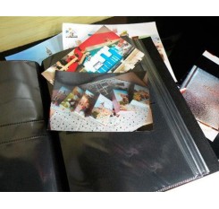 PU Leather Photo Album for Kodak Photos 3.5x5&quot; - Blue