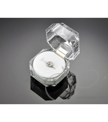Silver Crystal Headphone Jack Plug