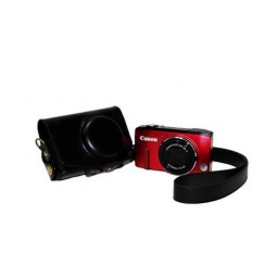 Retro Canon PowerShot SX280 HS Camera Leather Case