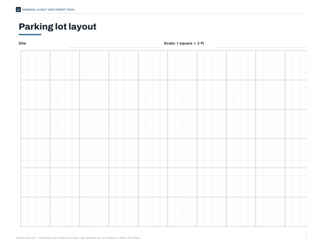 Preview of the first page of Layout grid (PDF)